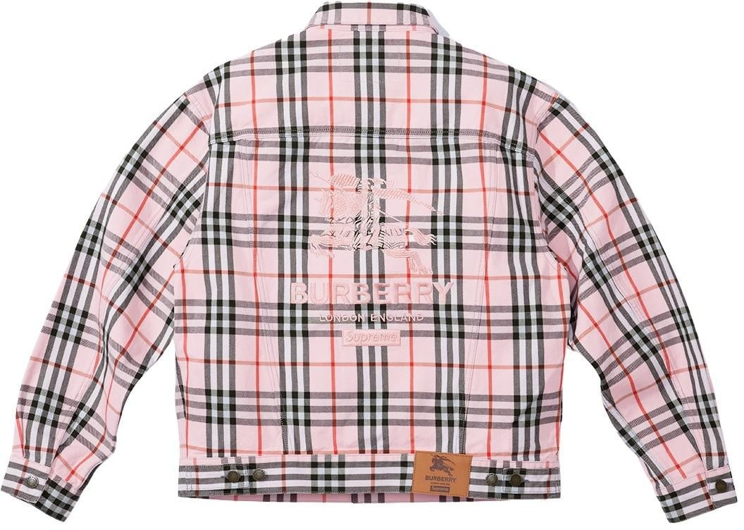 Supreme®/Burberry® Denim Trucker Jacket view 13